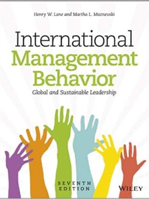 International Management Behavior (7th Edition) – eBook PDF