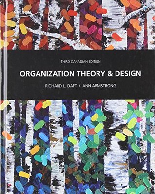 Organization theory and design (3rd Canadian Edition) – eBook PDF