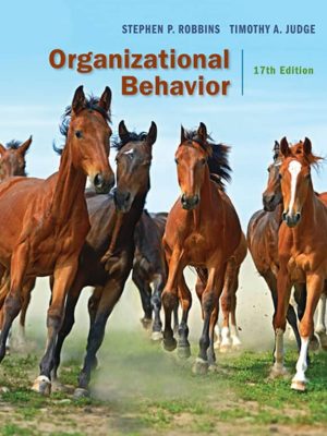 Organizational Behavior (17th Edition) – Robbins/Judge – eBook PDF