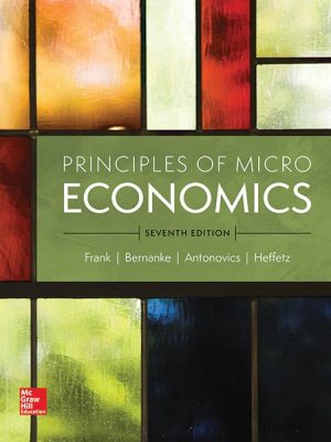 Principles of Microeconomics (7th Edition) – Frank/Bernanke – eBook PDF