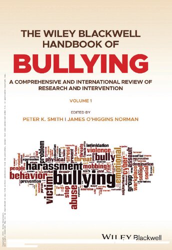 The Wiley Blackwell Handbook of Bullying – eBook PDF