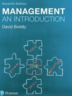 Management: An Introduction 7th Edition, ISBN-13: 978-1292088594