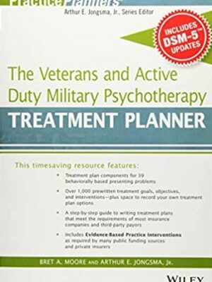 The Veterans And Active Duty Military Psychotherapy Treatment Planner, ISBN-13: 978-1119063087