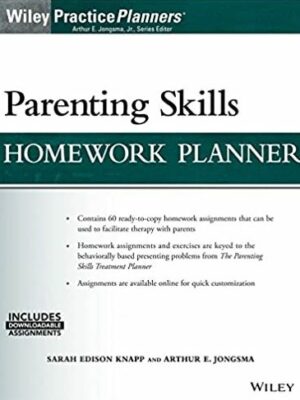 Parenting Skills Homework Planner, ISBN-13: 978-1119385417