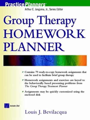 Group Therapy Homework Planner, ISBN-13: 978-0471418221