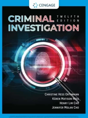 Criminal Investigation (12th Edition) – PDF